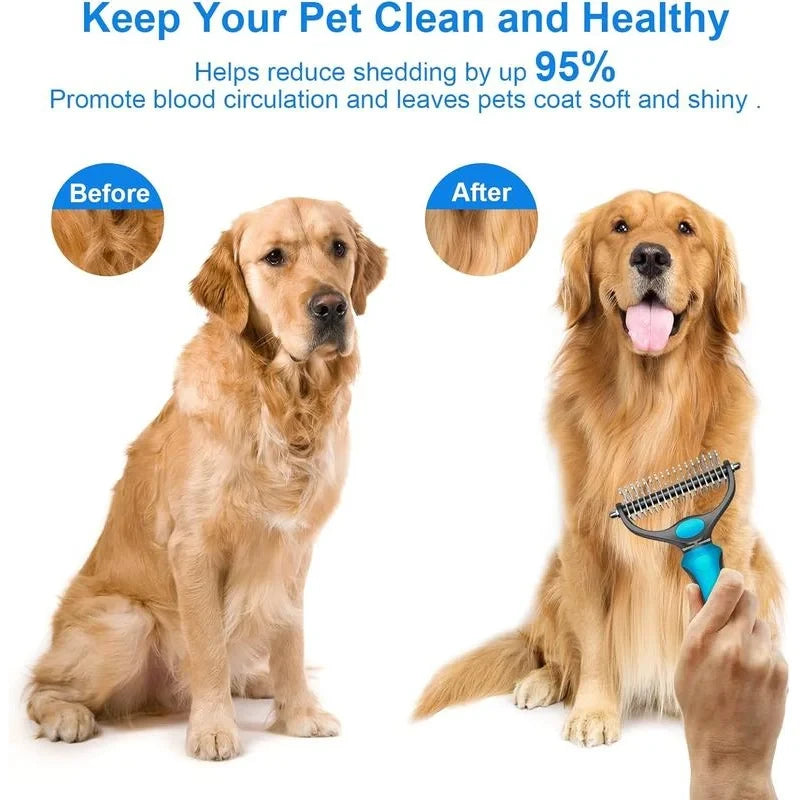 Dual Sided Puppy Grooming Comb