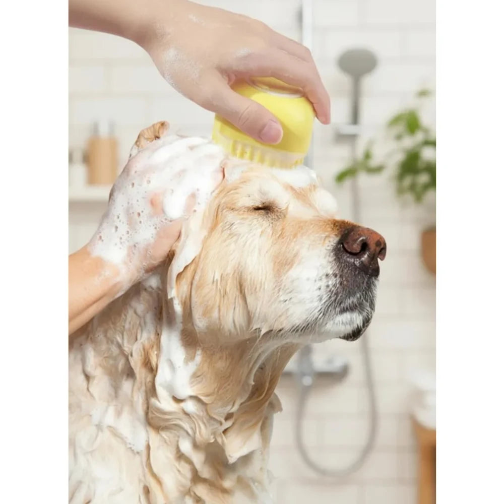 Soft Silicone Pet Bath Brush