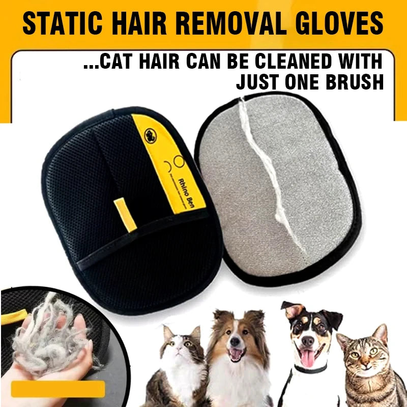 Electrostatic Pet Grooming Glove