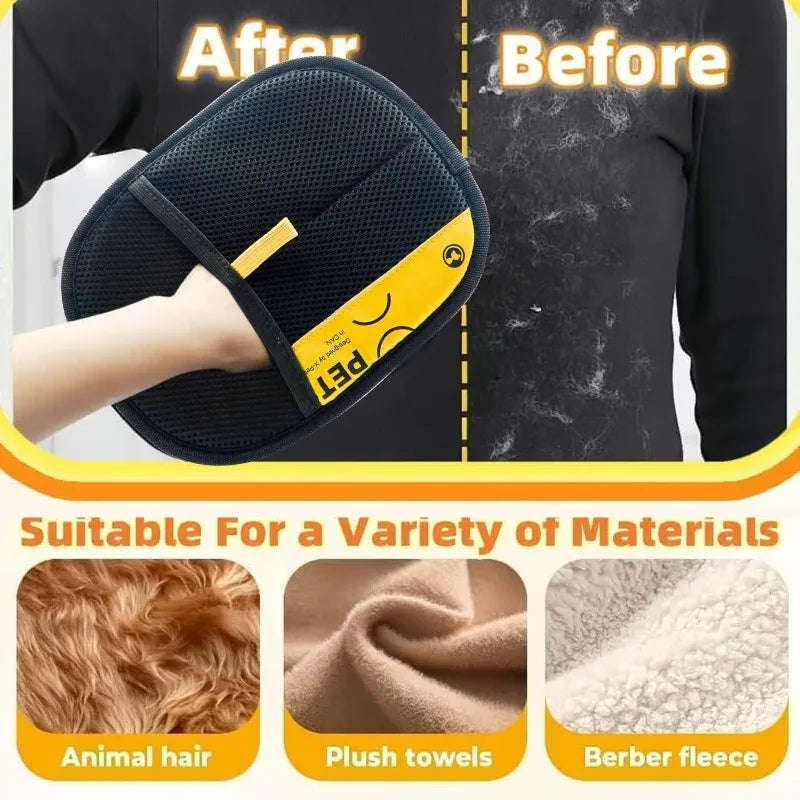 Electrostatic Pet Grooming Glove