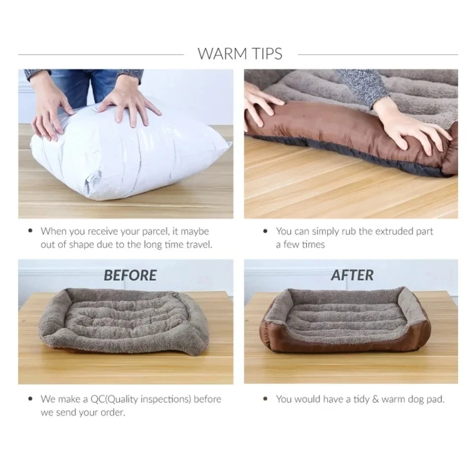 Soft Square Dog Sofa