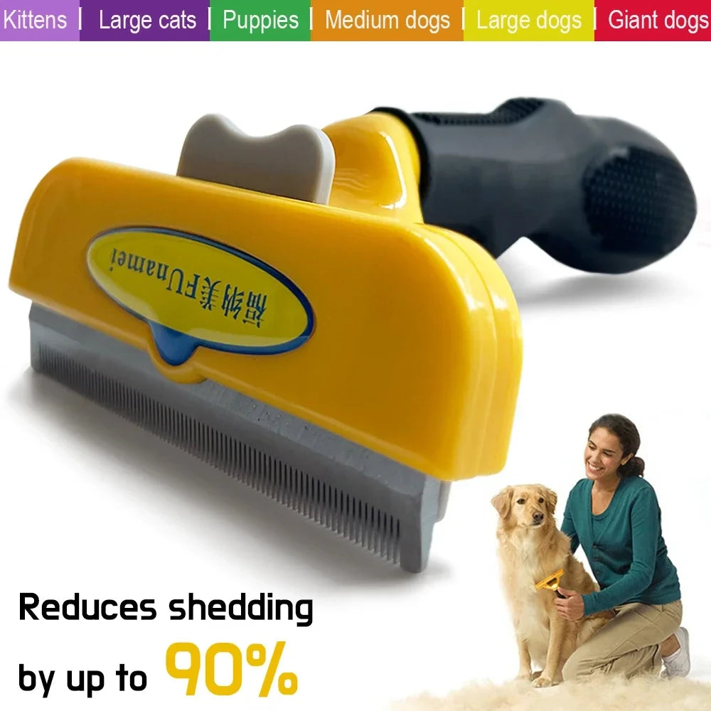 Ergonomic Pet Grooming Comb