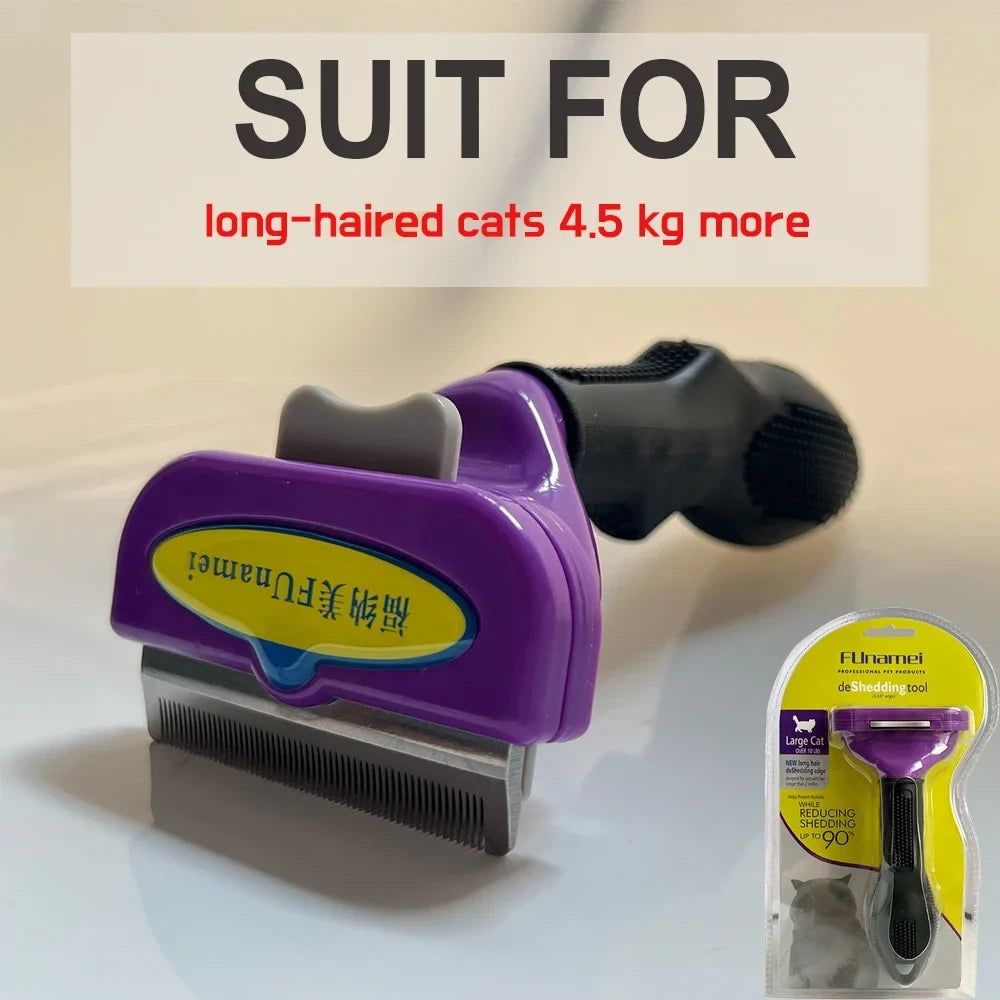 Ergonomic Pet Grooming Comb