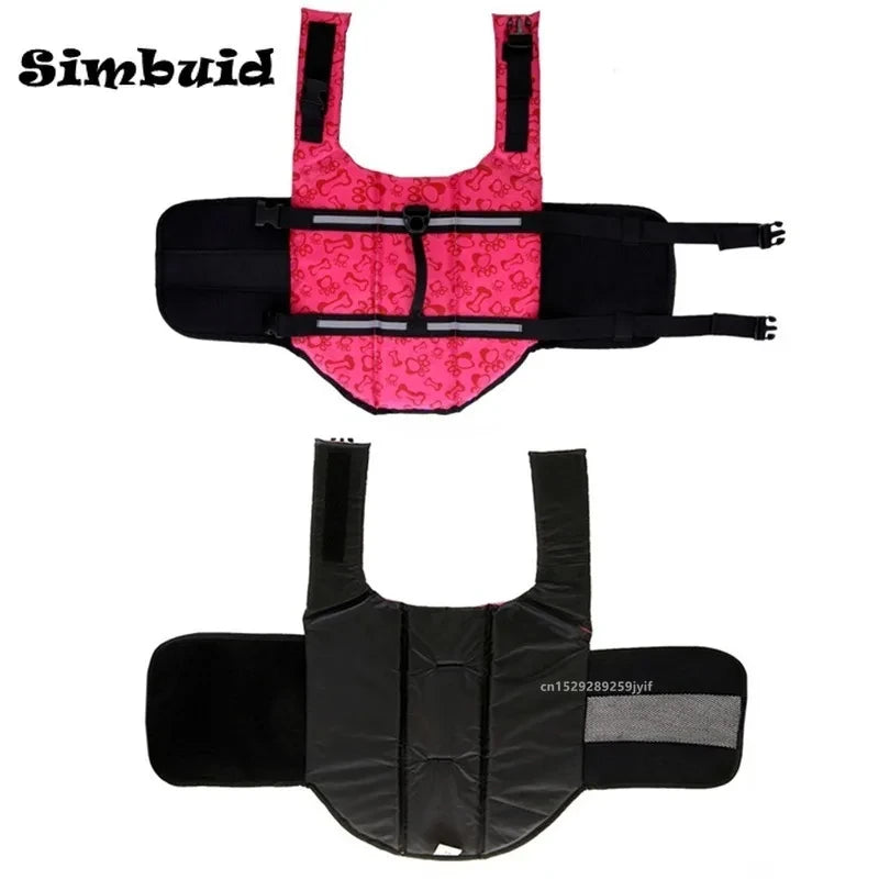 Reflective Adjustable Dog Life Jacket