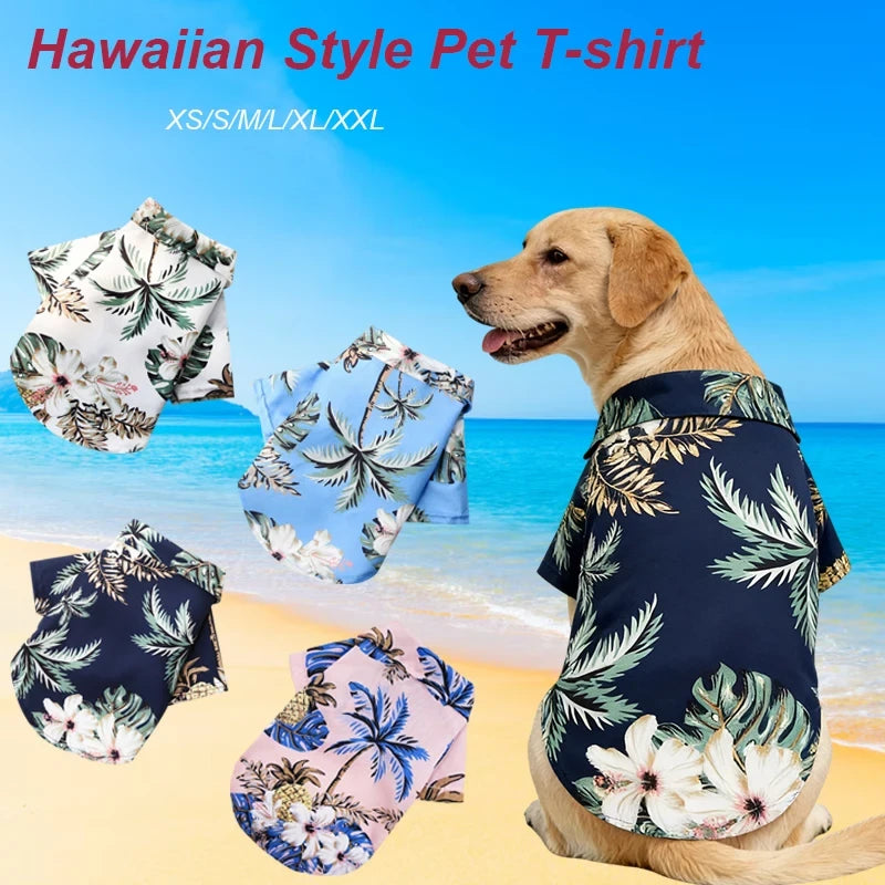 Hawaiian Tropical Pet Shirt