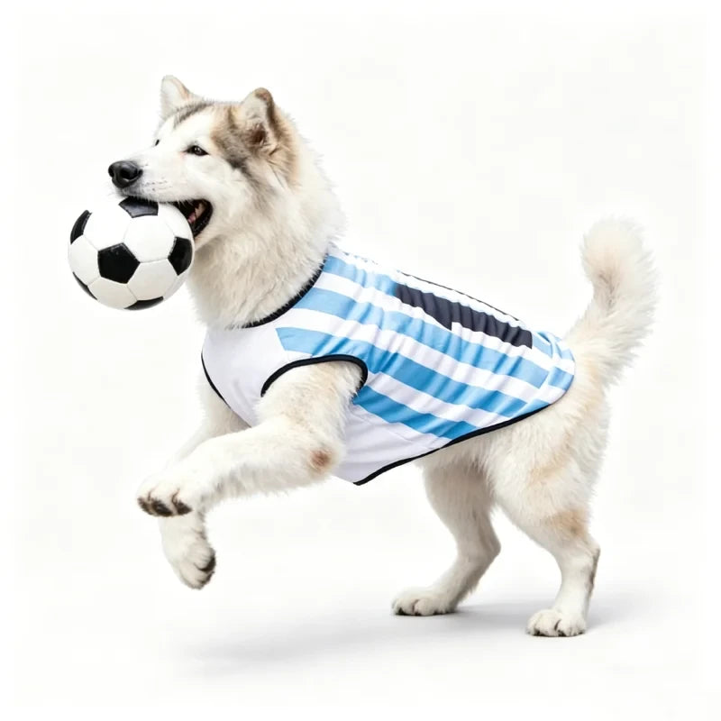 Breathable Mesh Soccer Dog Jersey