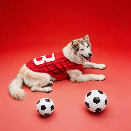 Breathable Mesh Soccer Dog Jersey