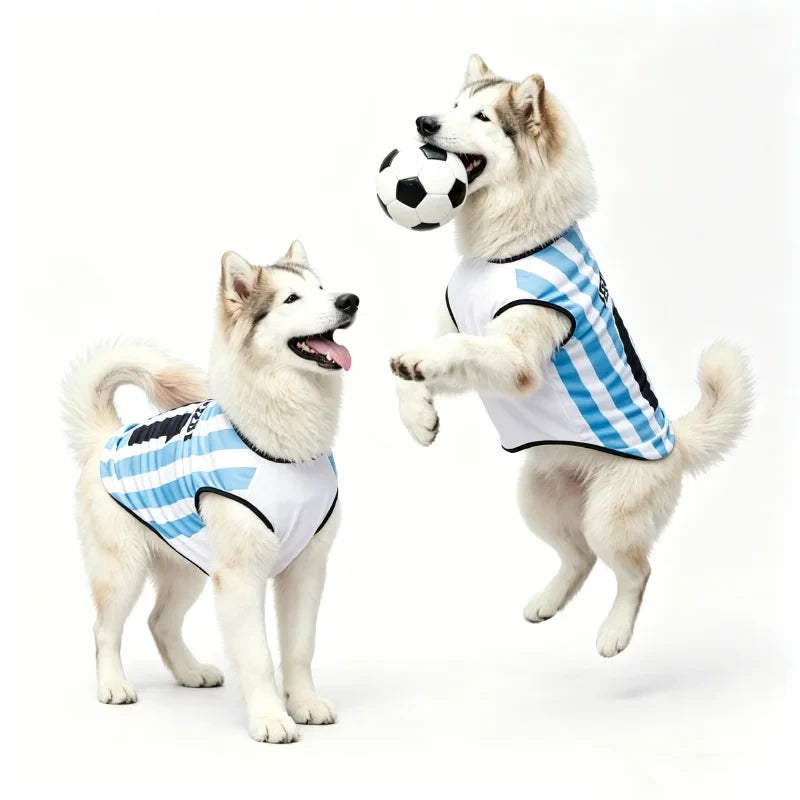 Breathable Mesh Soccer Dog Jersey