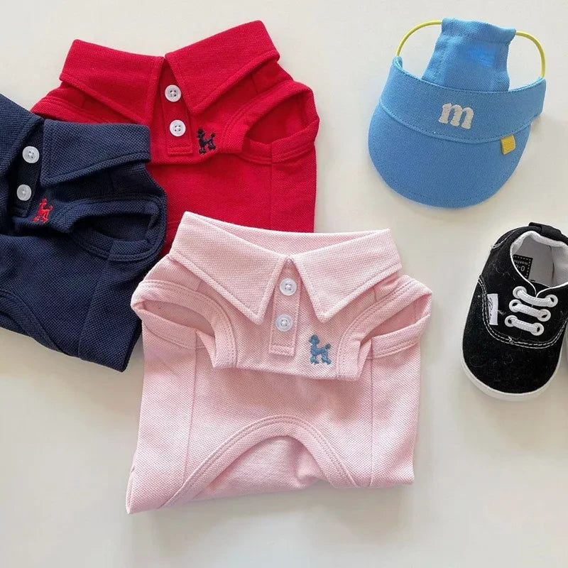 Breathable Dog Polo Shirt