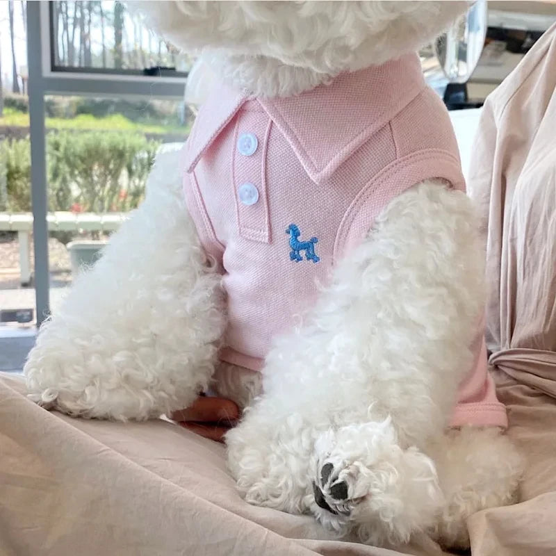 Breathable Dog Polo Shirt